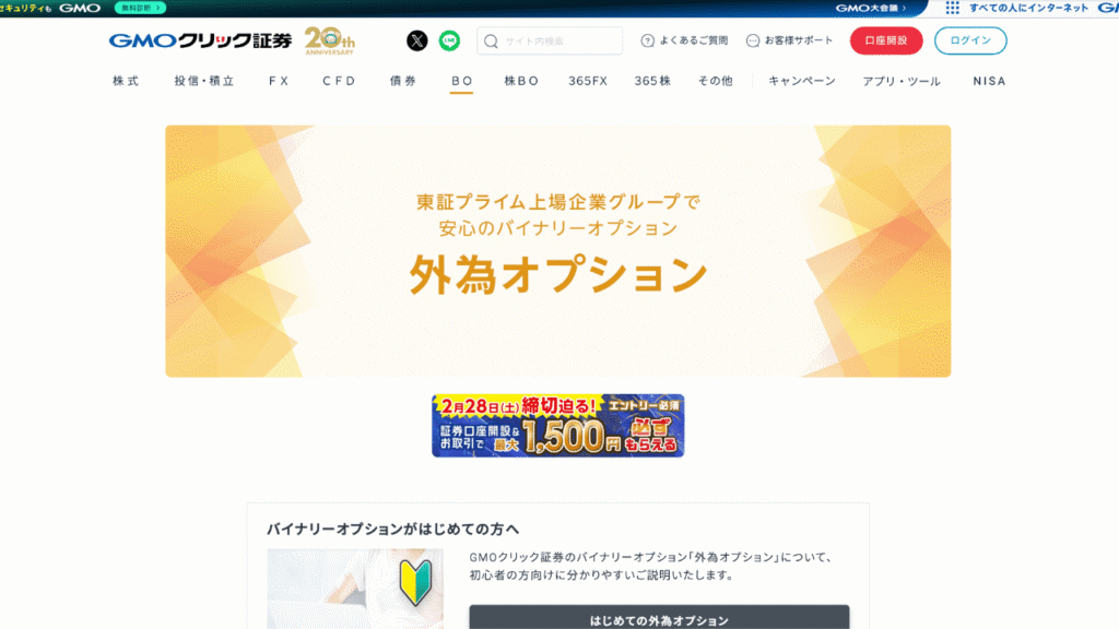 外為オプション公式